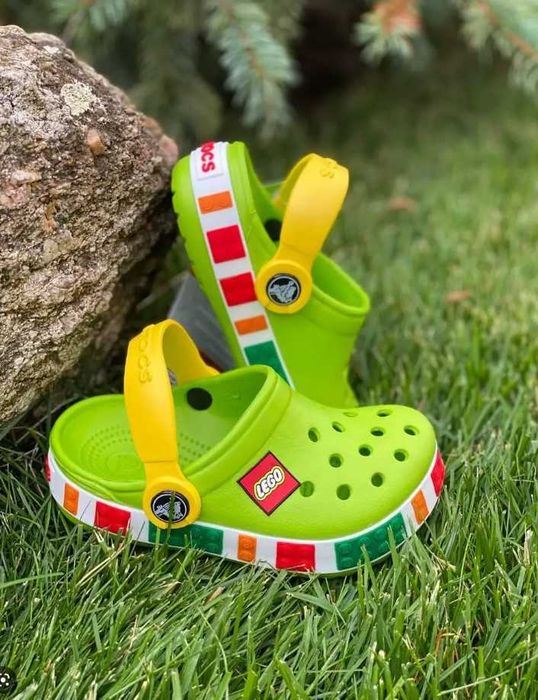 Crocs kids LEGO. Яркие стильные сабо крокс для детей по лучшей цене!