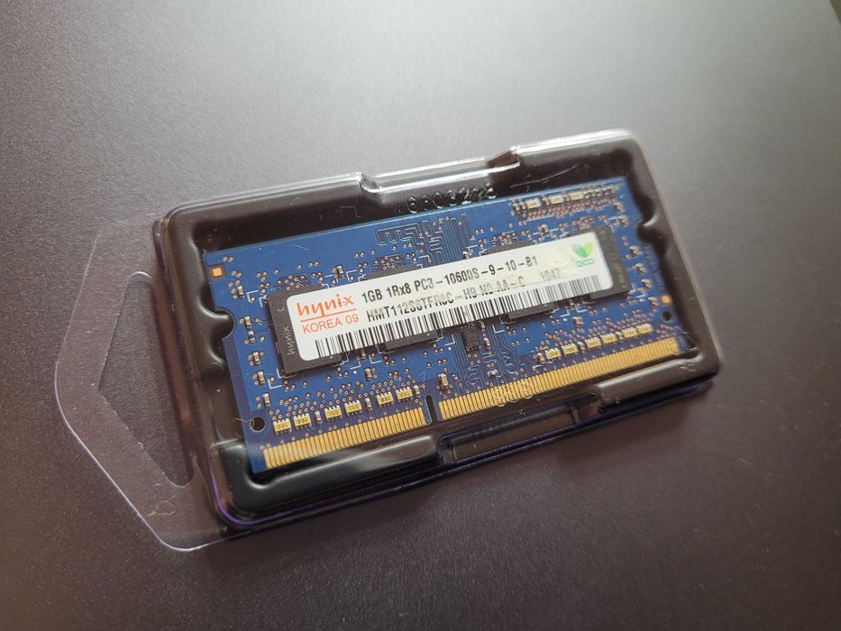 Оперативна память для ноутбука Hynix DDR3 1Gb 1333MHz SODIMM