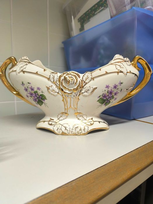 Centro de mesa loiça de Sacavém