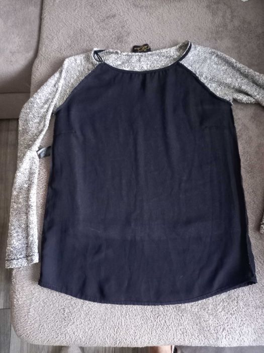 NEXT COLLECTION 38/M lekki sweterek 2w1 bawelna