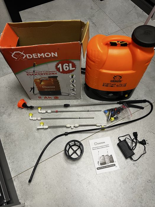 Opryskiwacz 16 l elektryczny plecakowy
