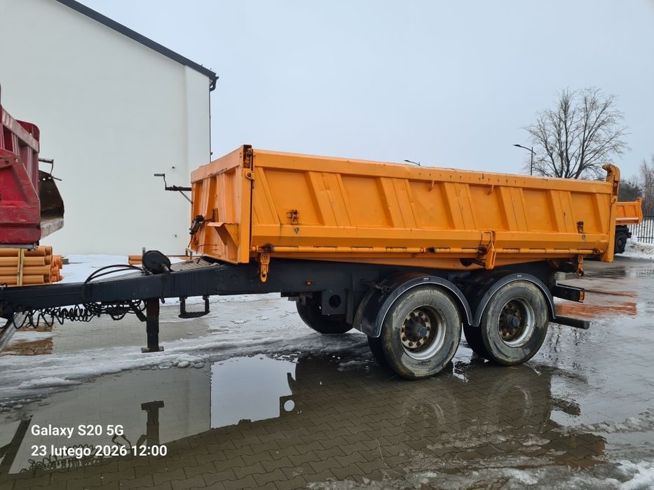 Tandem przyczepa Meiller MZDA 18/2