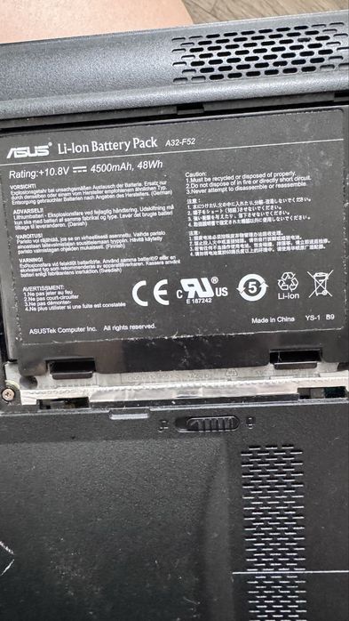 Ноутбук ASUS K50C