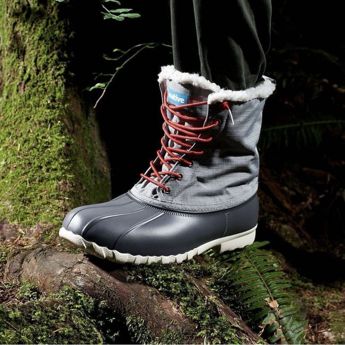 Native Jimmy Winter Light Waterproof Citylite Boots (Fitzsimmons) 35