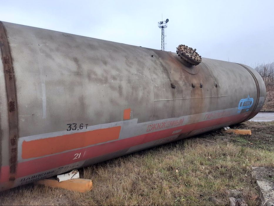 Емкости цистерны под хранение сжиженного ГАЗА 54 м3 75 м3