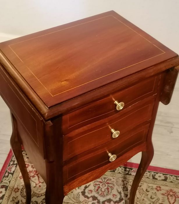 Flip-top table (side table, bedside table) "sofa wine table", English style64552482582403122