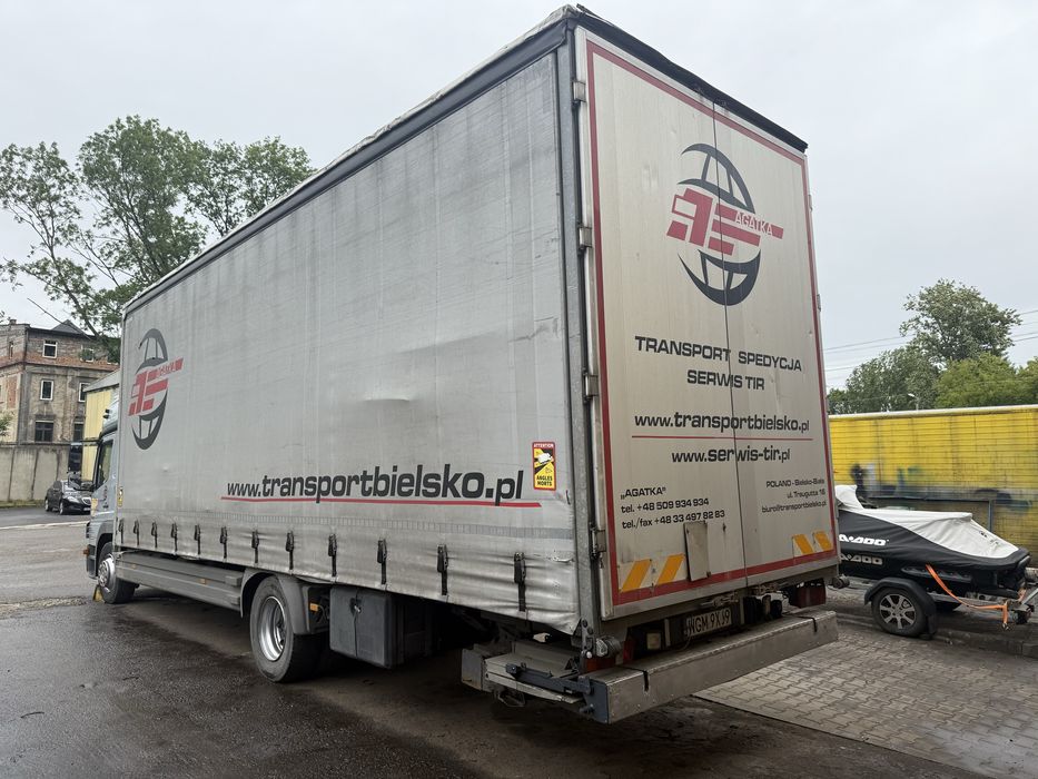 Mercedes Aego 1523/1528  Firana 23 palety, otwierany dach