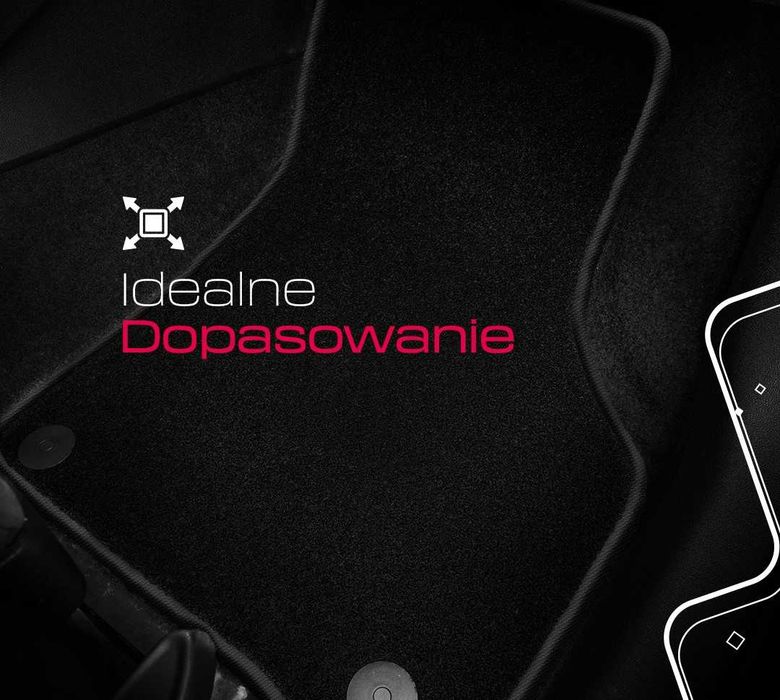 Audi Q3 I 11-18 rok dywaniki welurowe ze stoperami