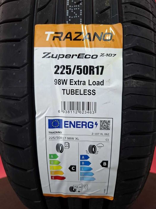 225/50 R17 Nowe letnie opony Trazano ZuperEco Z-107 XL