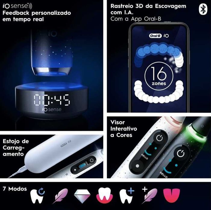Escova dentes Oral-B iO 10