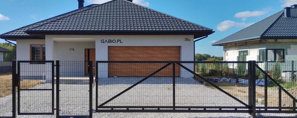 Brama przesuwna panelowa wys 1,5m/5m plus inne długości i wysokości