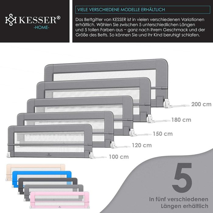 Nowa bramka / barierka zabezpieczająca /150CM/ ochrona / KESSER !4257!