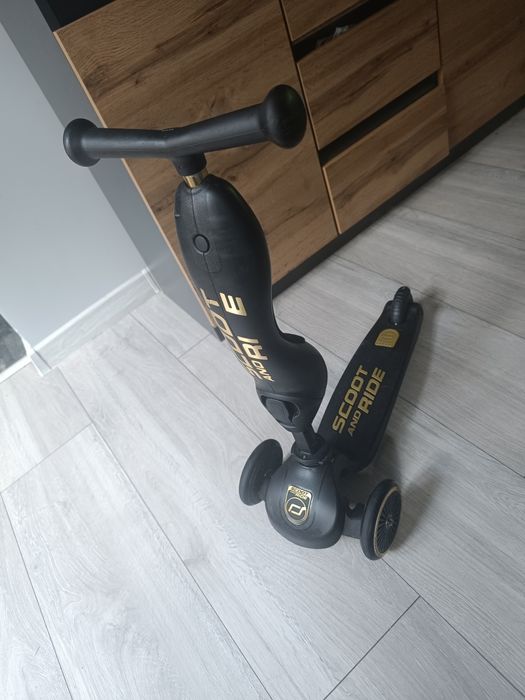 Scoot & Ride Highwaykick 1 Black&Gold