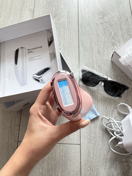 Домашній фотоепілятор Ellesilk IPL, 8 рівнів, 2 режими фотоепилятор