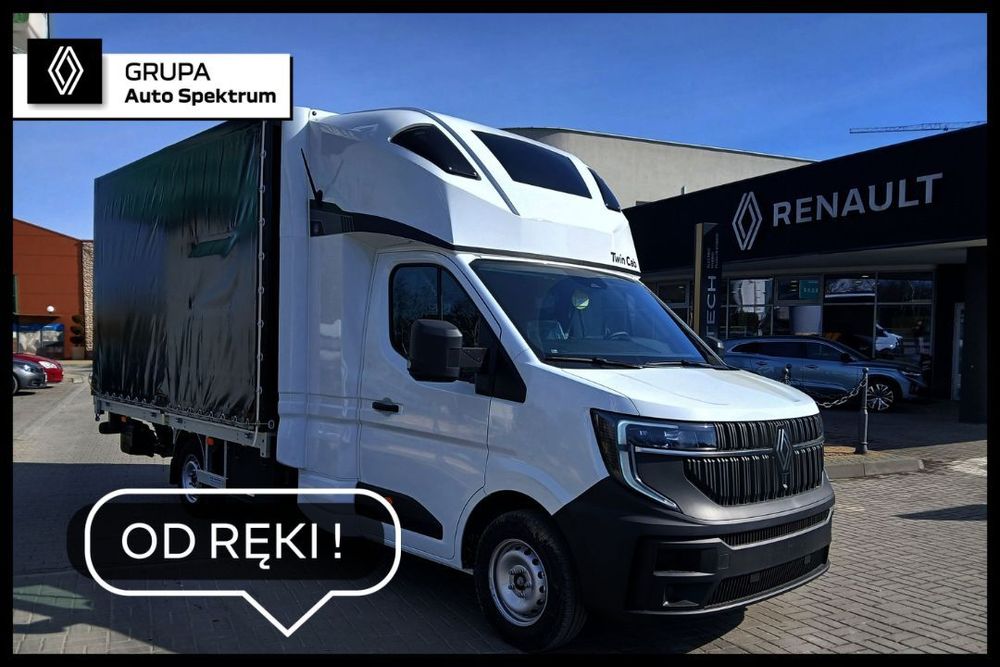 Renault MASTER  zabudowa międzynarodowa 9+ winda z hakiem + spanie  tył