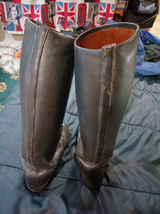 Botas montaria cavaleiro pele genuína marca sefin bom estado