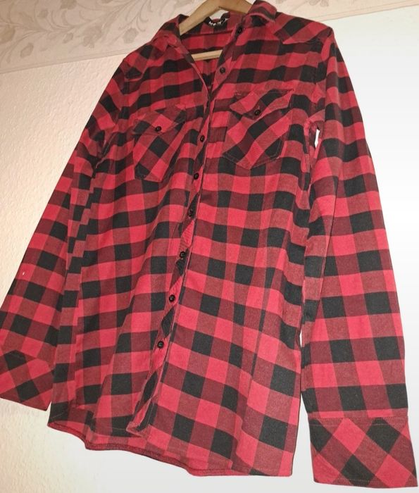 Koszula w kratę damska