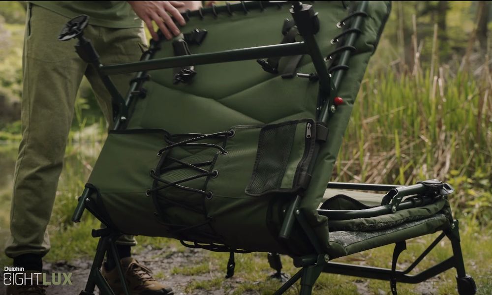 Карповая раскладушка Delphin EightLUX 8 C2G
