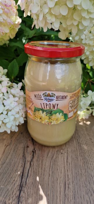Miód lipowy 1.1kg z naszej pasieki