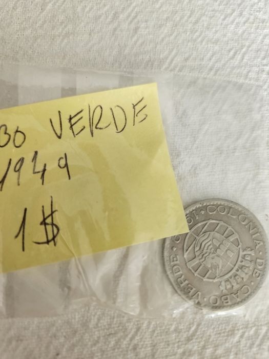 Cabo verde 1949 1 escudo