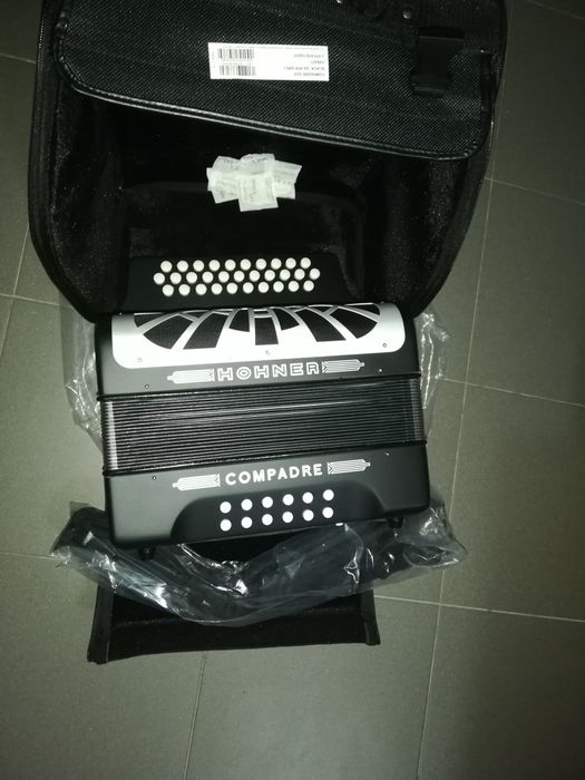 Concertina Hohner  compadre 2 vozes
