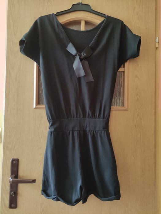 2Sztuki Kombinezon Czarny/Granatowy S/36
