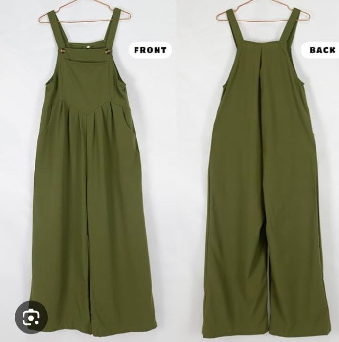 Костюм палаццо  та  Комбінезон ,   колір  хакі. Нов