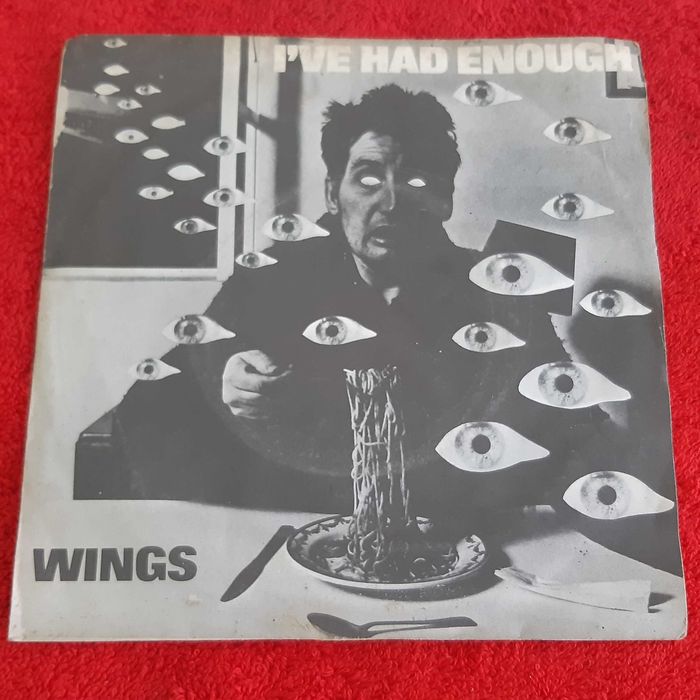 Disco Vinil Single Wings - I've Had Enough / Deliver Your Children