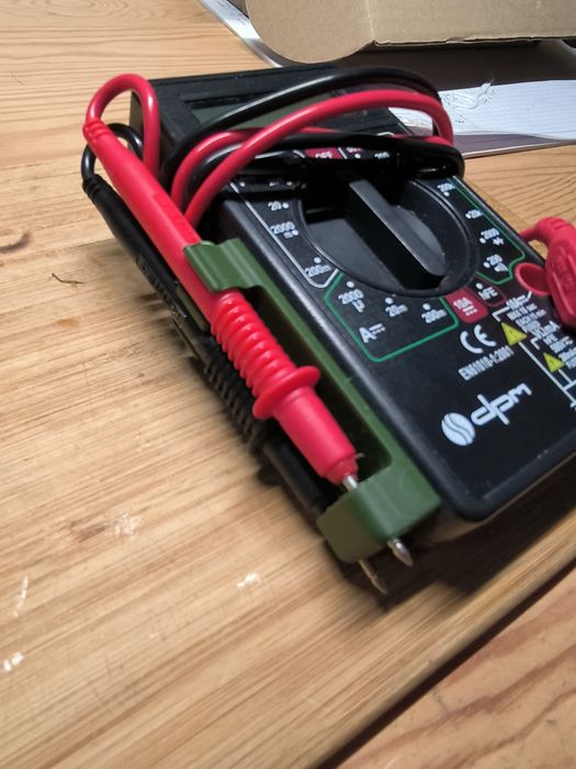suporte para probe de voltímetro