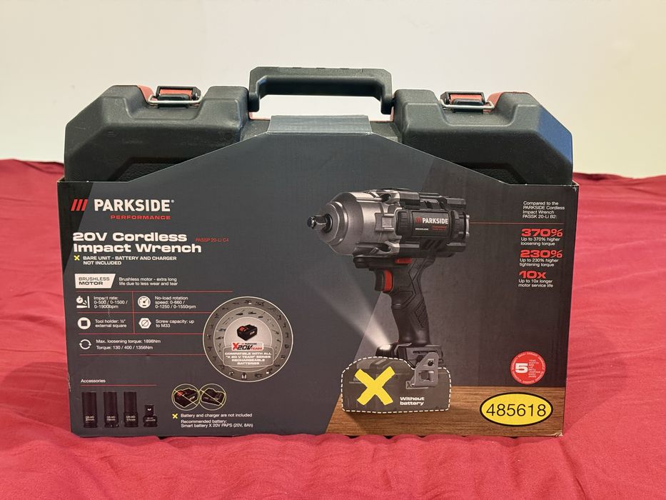 Klucz udarowy PASSK 20-Li B2 Parkside Performance