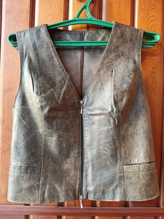 Жилет шкіра" Старая Америка", розм.42