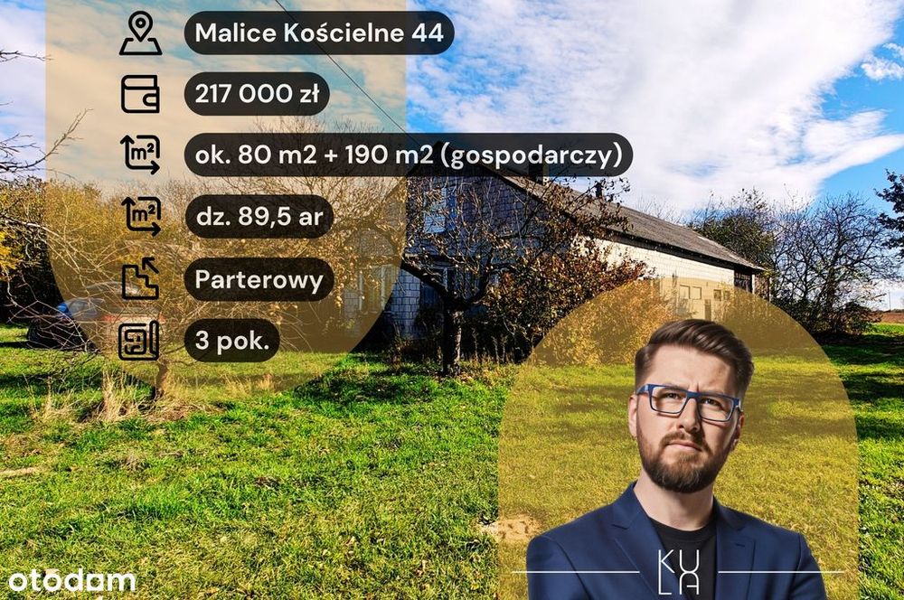 Dom marzeń w krajobrazie "Małej Toskanii"