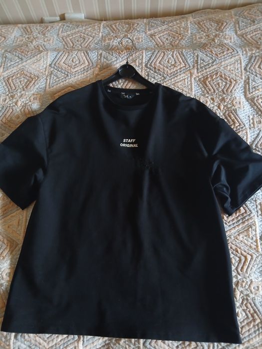 Футболка Staff чорна | XL size