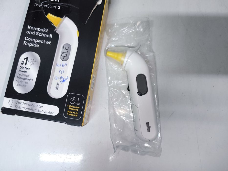 Termômetro auricular digital Braun