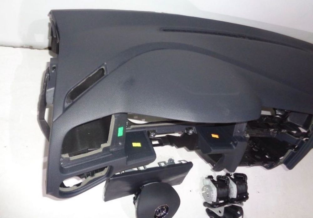 Kit de airbags, tablier e cintos de segurança para VW Golf 7 GT/GTI