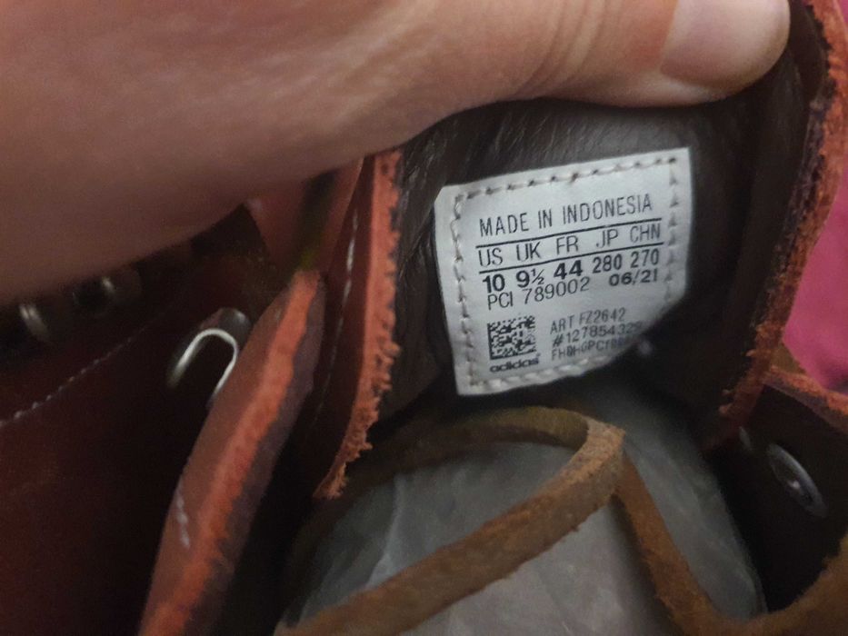 Botas em pele raras Adidas Originals Superstar n' 44