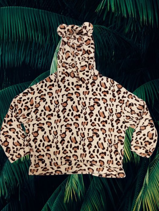 Ciepła bluza z kapturem oversize