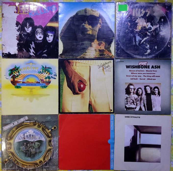 Rock,Prog Rock,Hard rock, Pop rock - Фірмові вінілові платівки