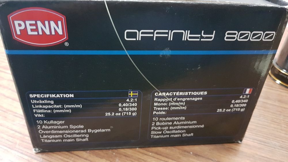 Affinery 8000 kołowrotek