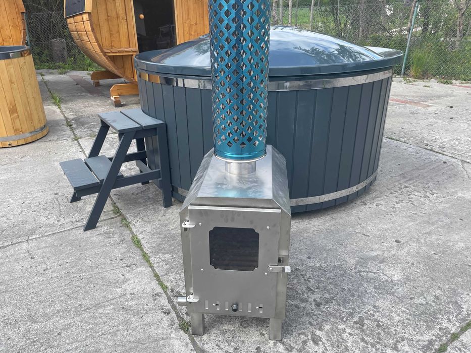 Balia ogrodowa sauna jacuzzi