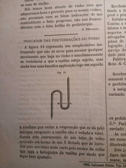 Gazeta dos Lavradores, Outubro de 1883