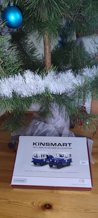 Kinsmart Jeep DJ-5B Postal USPS. Американська поштова служба