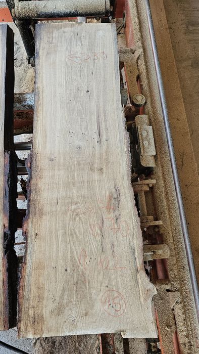 Deski brusy dąb loft żywica