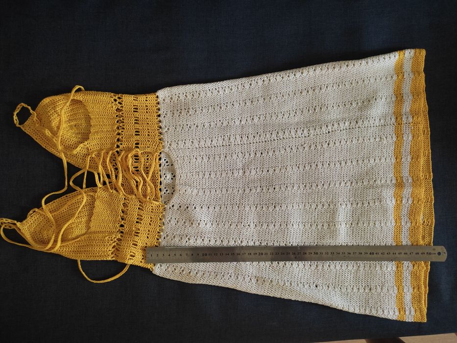 Літній сарафан ручної вязки