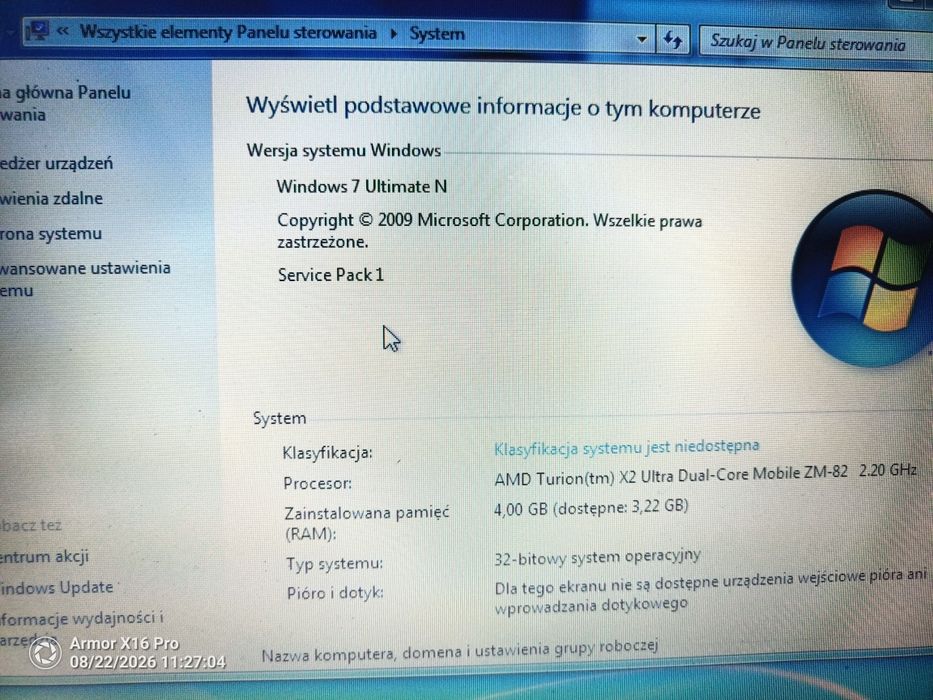 Laptop Toshiba ! Sprawny !