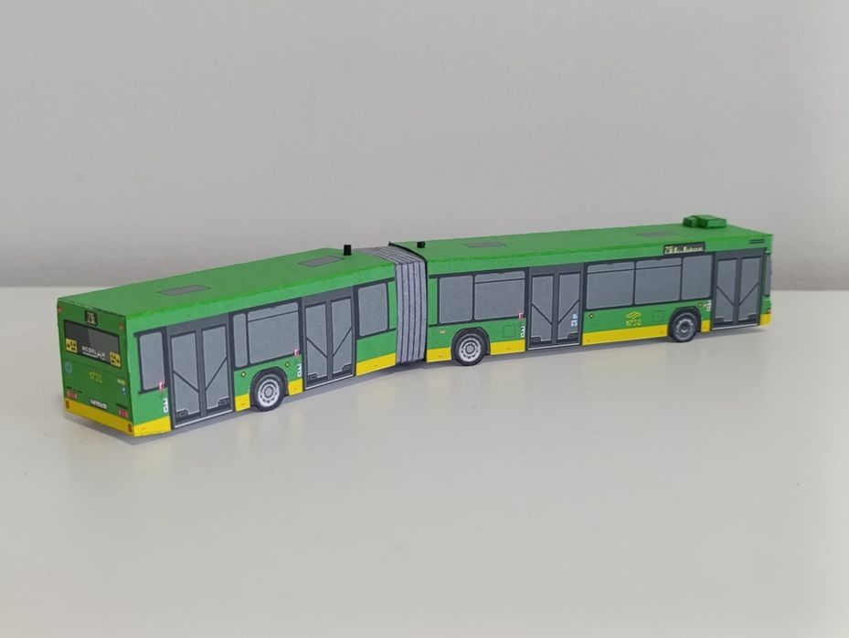 Neoplan n4021 MPK Poznań autobus miejski podmiejski ciężarówka zabawka