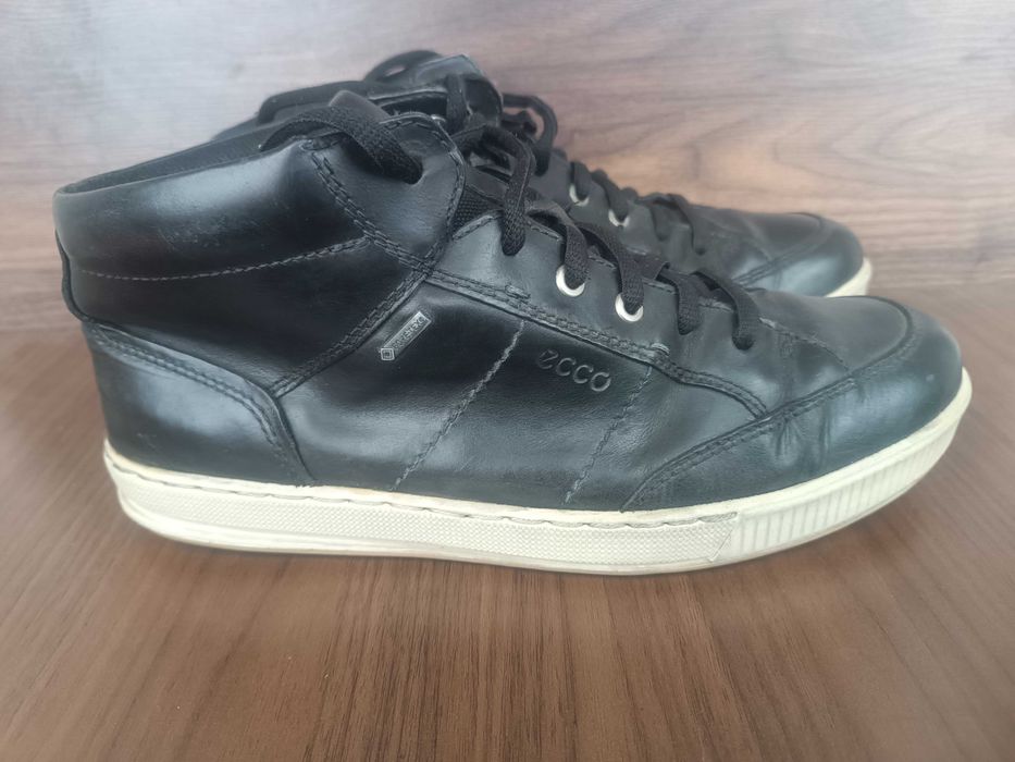 Ботинки кожа Ecco receptor Gore tex 43 размер 27.5 см оригинал