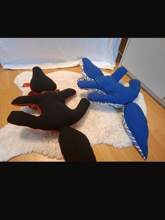 Pluszak lis reto handmade