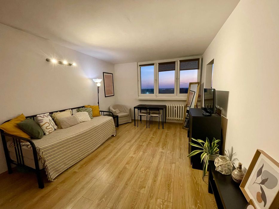 Wynajmę kawalerkę 28 m² – Łódź, ul. Paderewskiego 33 (9. piętro)