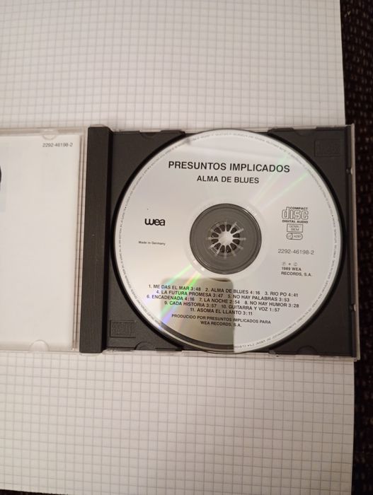 CD Presuntos Implicados-Alma de Blues